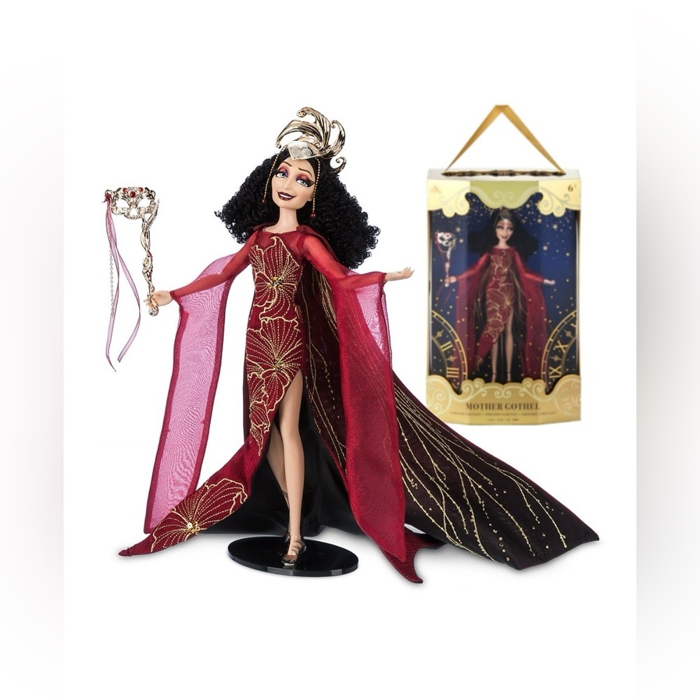 Disney Tangled Mother Gothel Limited Edition Designer Doll Masquerade,NWT - Picture 1 of 11